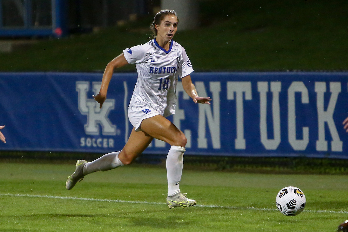 Caroline Trout.

Kentucky beats Bellarmine 4 - 0.

Photo by Sarah Caputi | UK Athletics