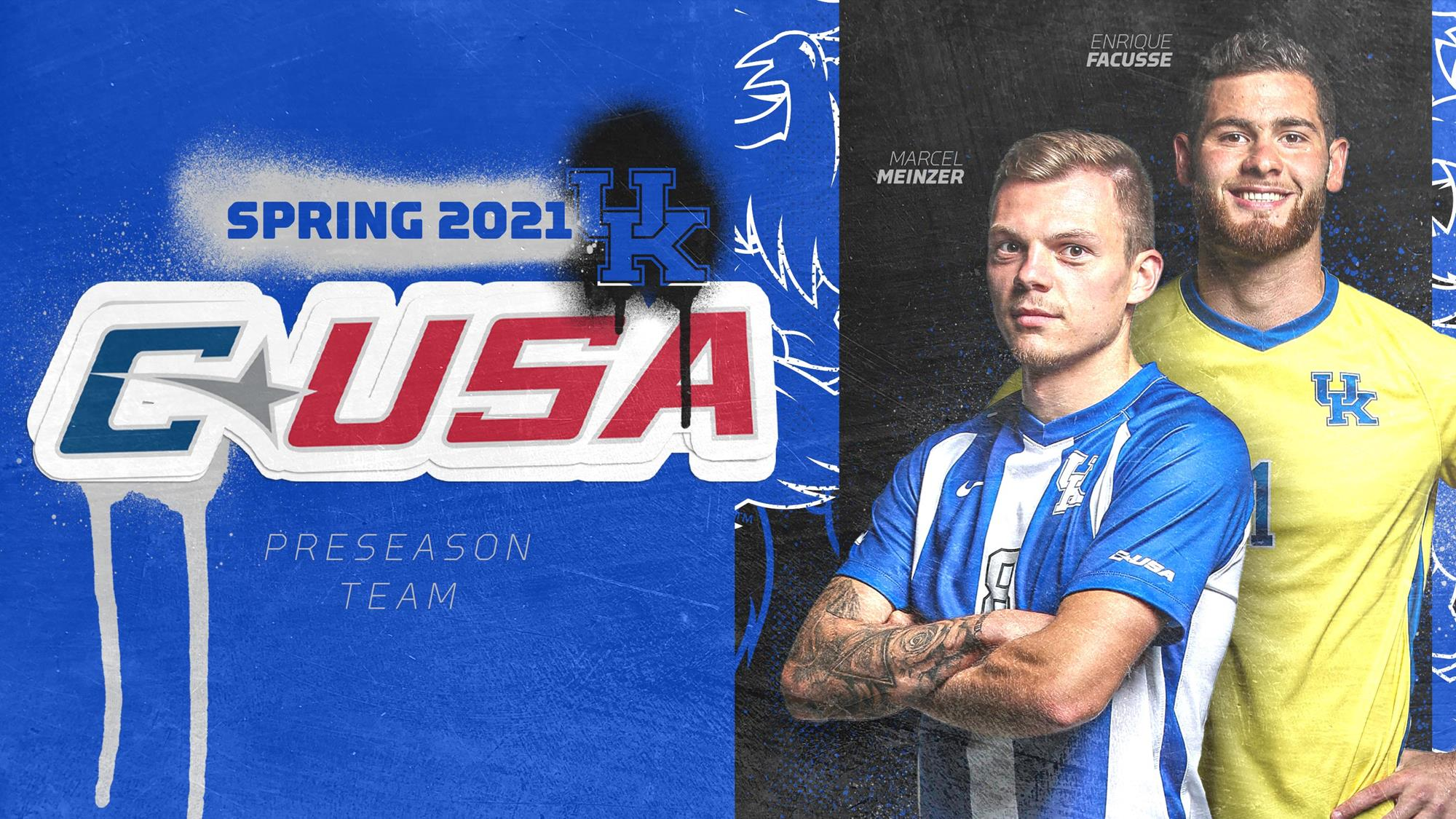 Meinzer, Facusse Chosen for C-USA Preseason Team