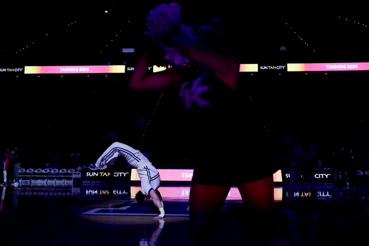 Cheerleaders.

Kentucky beat Florida 78-57.

Photos by Chet White | UK Athletics