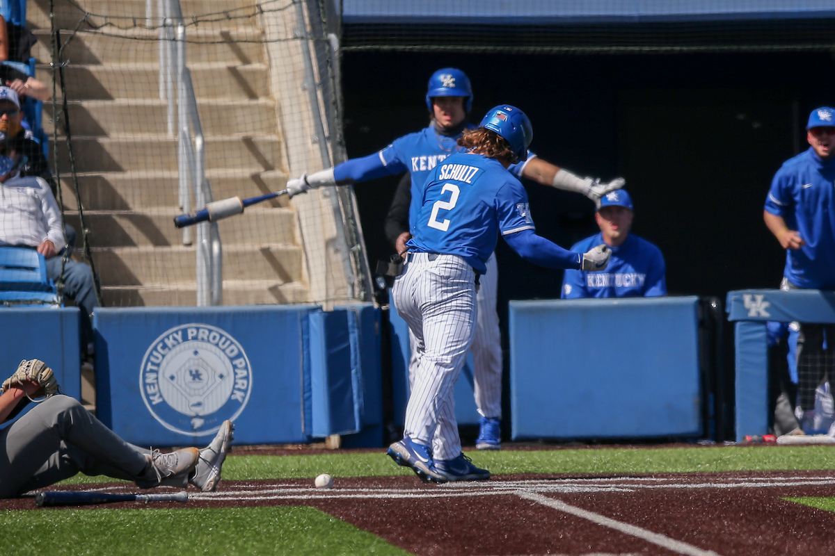Austin Schultz.

Kentucky beats Mizzou 5 - 4.

Photo by Sarah Caputi | UK Athletics