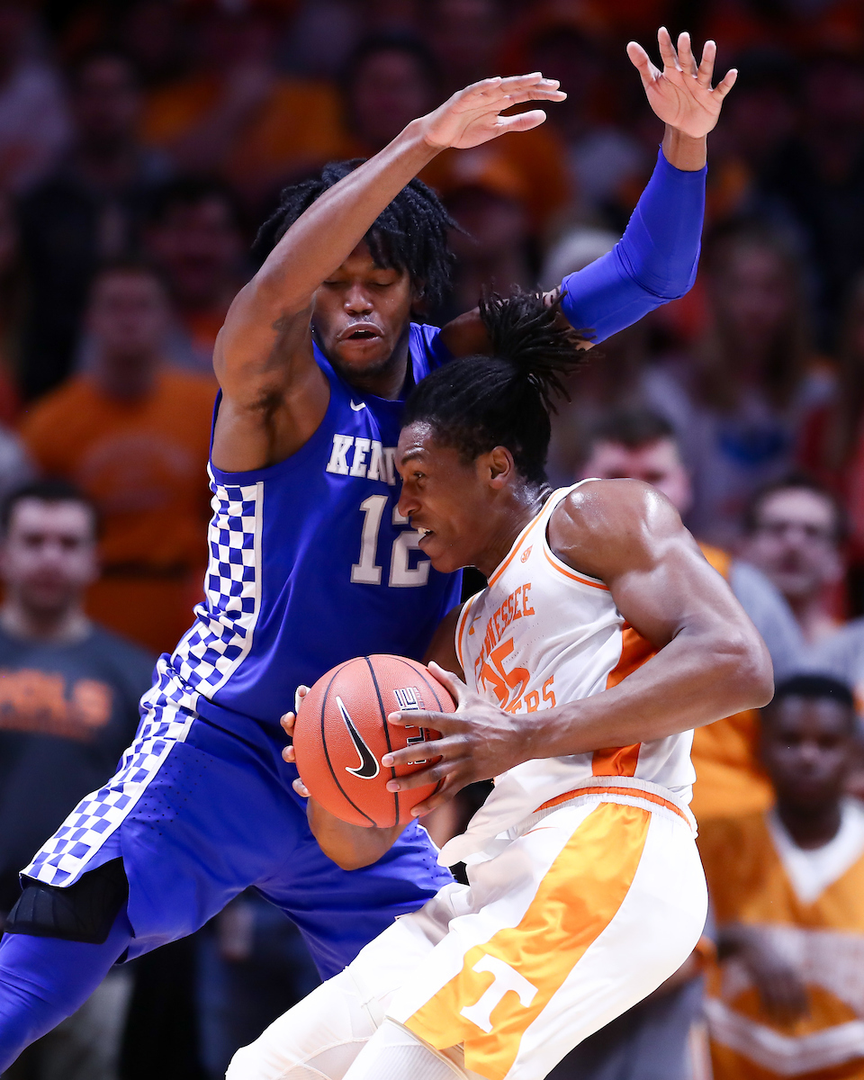 Keion Brooks Jr.

Kentucky beat Tennessee, 77-64.

Photo by Elliott Hess | UK Athletics