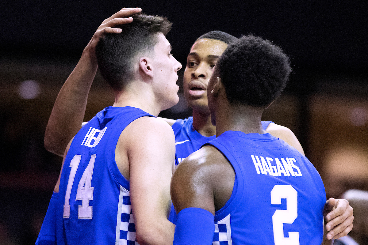 Tyler Herro. Keldon Johnson. Ashton Hagans.

Kentucky beat Vanderbilt 87-52 on Tuesday, January 29, 2019, at Memorial Gym in Nashville, TN.

Photo by Chet White| UK Athletics