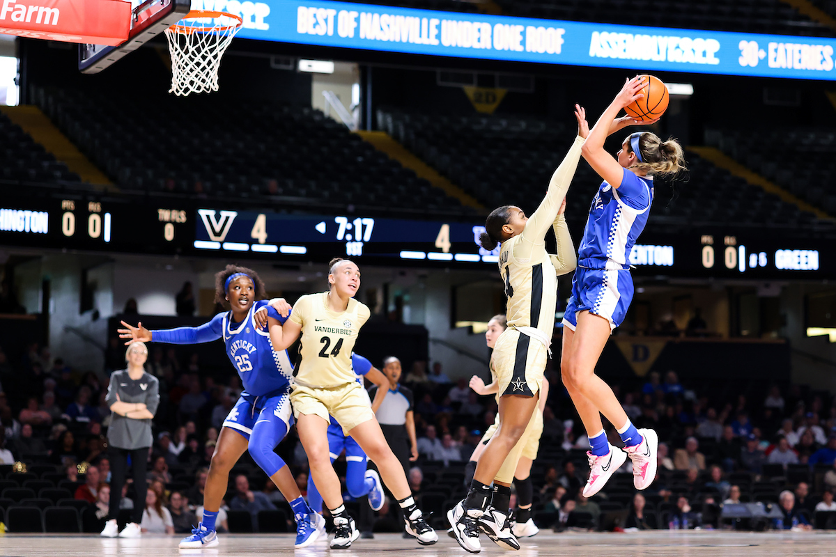 Kentucky-Vanderbilt Women's Basketball Photo Gallery
