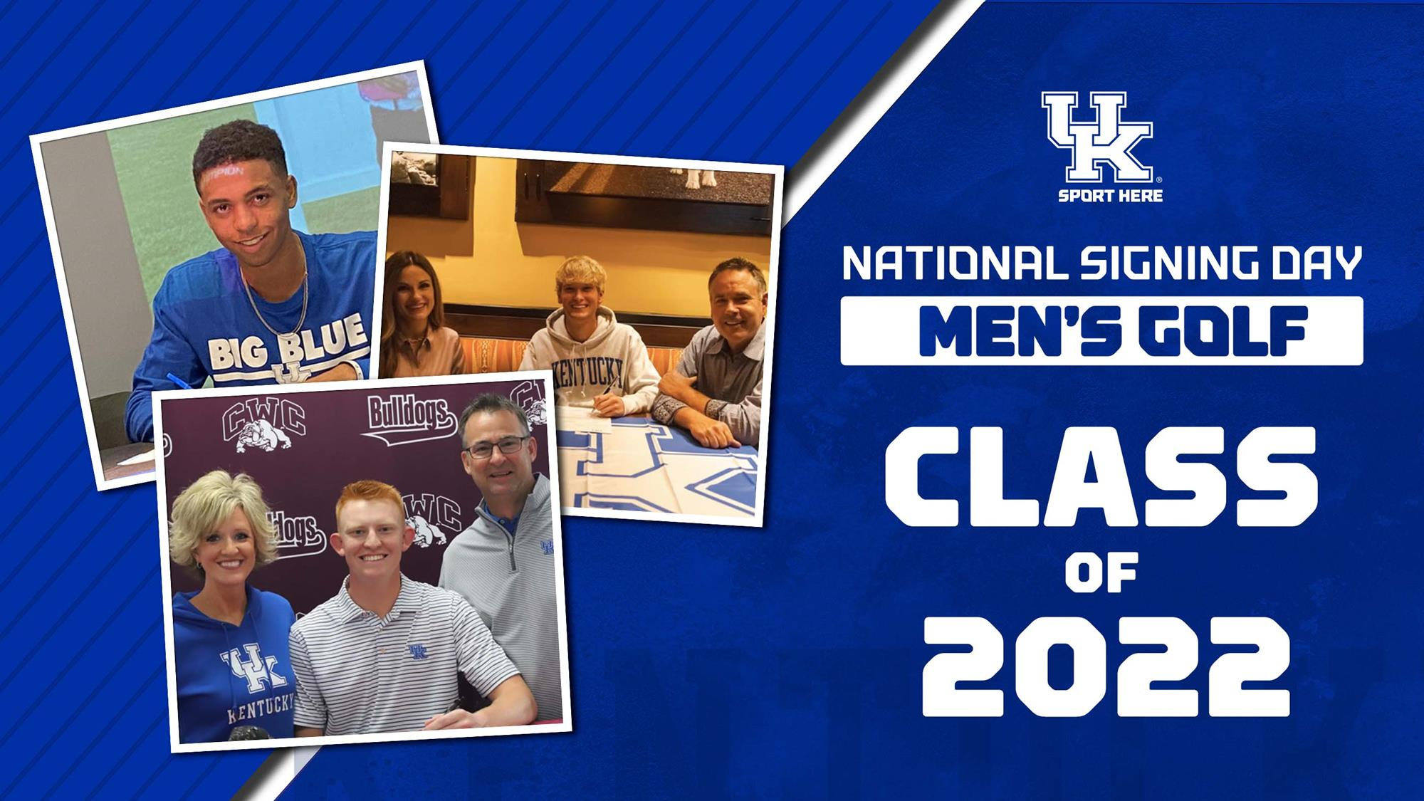 Kentucky Men’s Golf Signs Three for 2022