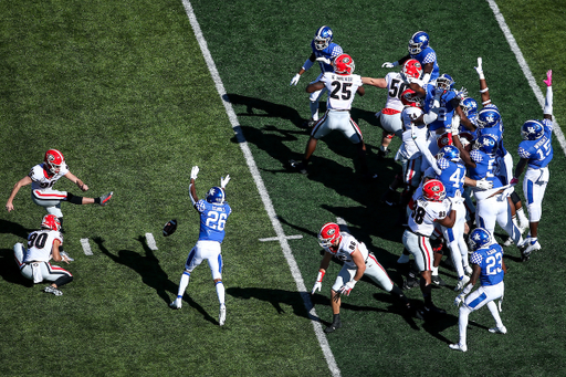 Brandin Echols. 

UK loses to Georgia 14-3.

Photo by Eddie Justice | UK Athletics