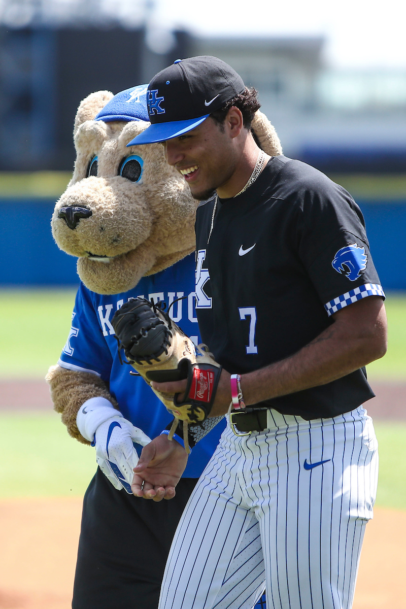 Scratch. Devin Burkes.

Kentucky loses to Vanderbilt 3-5.

Photo by Sarah Caputi | UK Athletics