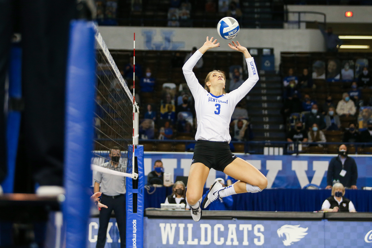 Madison Lilley.

Kentucky sweeps LSU 3-0.

Photo by Hannah Phillips | UK Athletics