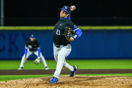 Wyatt Hudepohl.

Kentucky loses to Ohio 8-9.

Photo by Sarah Caputi | UK Athletics