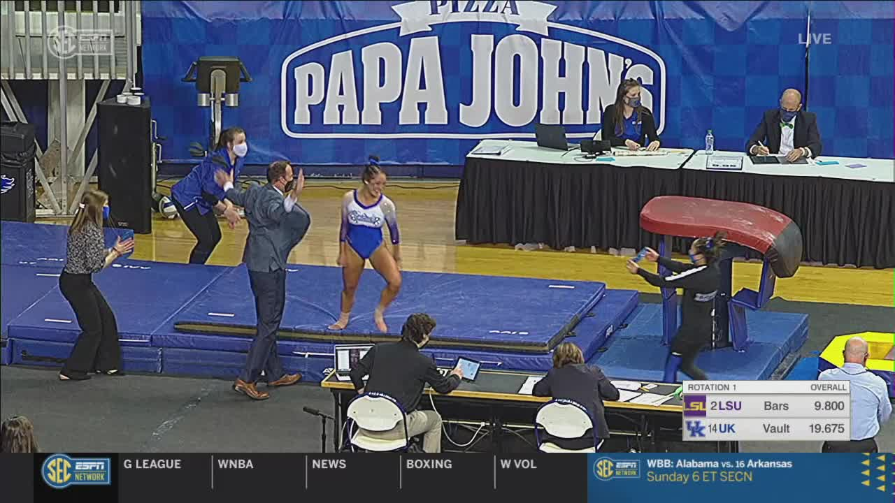 GYM: Kentucky Defeats LSU – UK Athletics