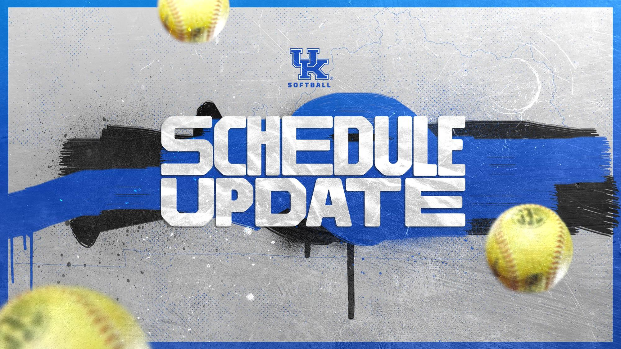 Kentucky/Louisville Softball Postponed Due to Weather
