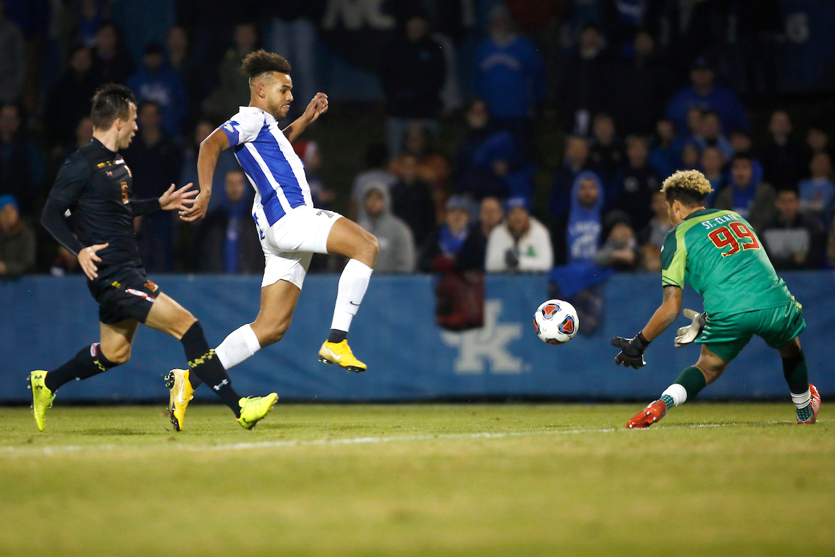 JJ Williams.

Kentucky falls to Maryland 1-0.

Photo by Quinn Foster | UK Athletics