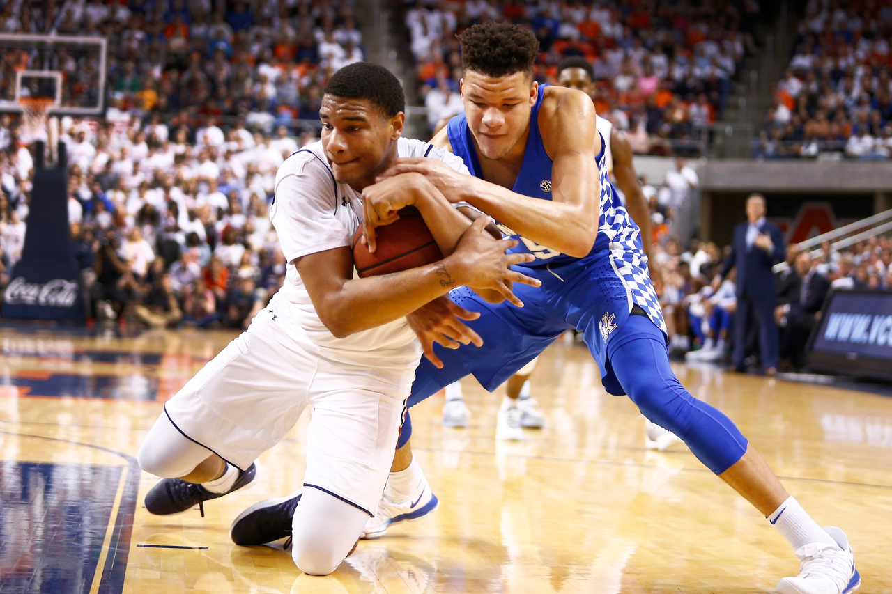 Kevin Knox.

The University of Kentucky men's basketball falls to Auburn 76-66 at the Auburn Arena on Wednesday, February 14th, 2018 in Auburn, Alabama.

Photo by Quinn Foster I UK Athletics
