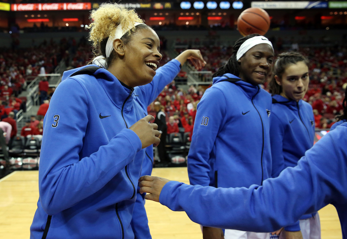 KeKe McKinney

Women's Basketball loses to Louisville on Sunday, December 9, 2018 at the Yum! Center.  

Photo by Britney Howard  | UK Athletics
