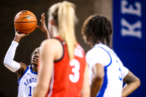 Rhyne Howard.

Kentucky beat Georgia 84-76.

Photo by Eddie Justice | UK Athletics