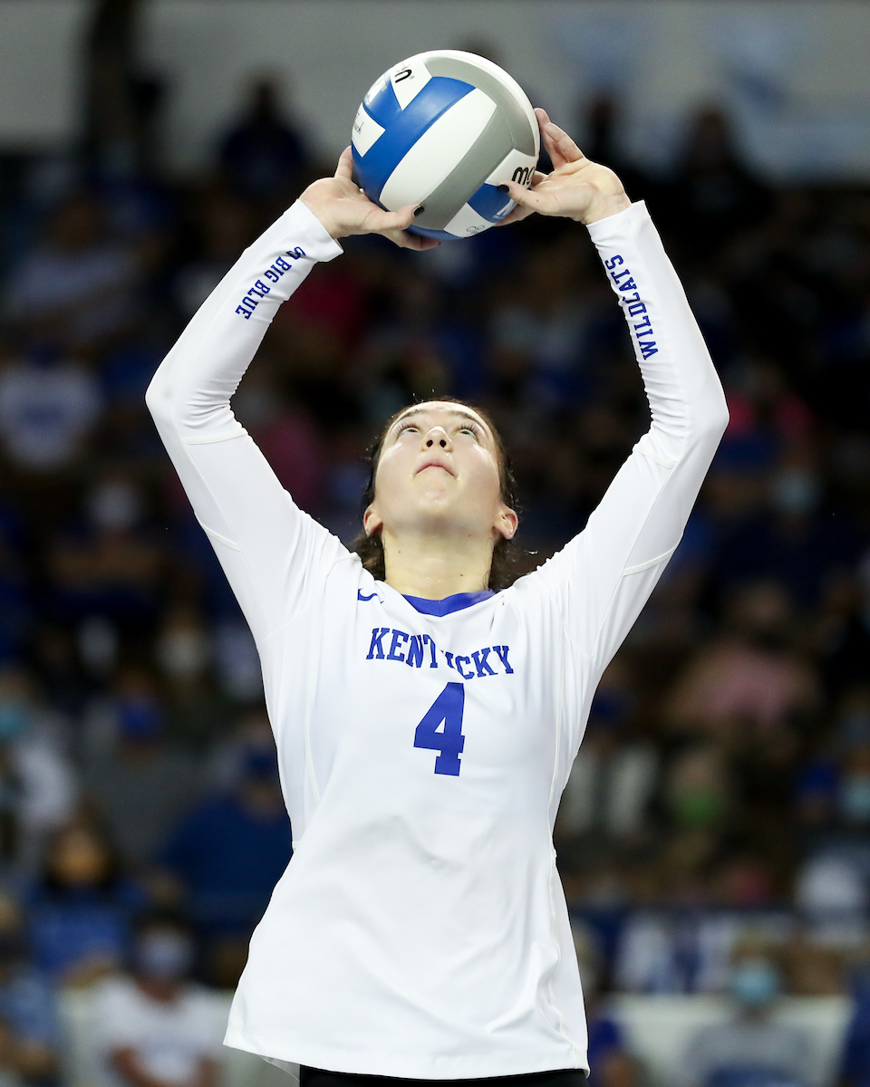 EMMA GROME.

Kentucky beats Stanford, 3-2.

Photo by Elliott Hess | UK Athletics