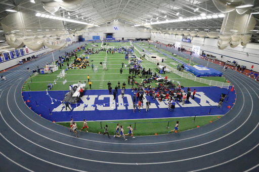 Nutter Field. 

The Kentucky Track and Field team host the Rod McCravy meet.

Photo by Eddie Justice | UK Athletics