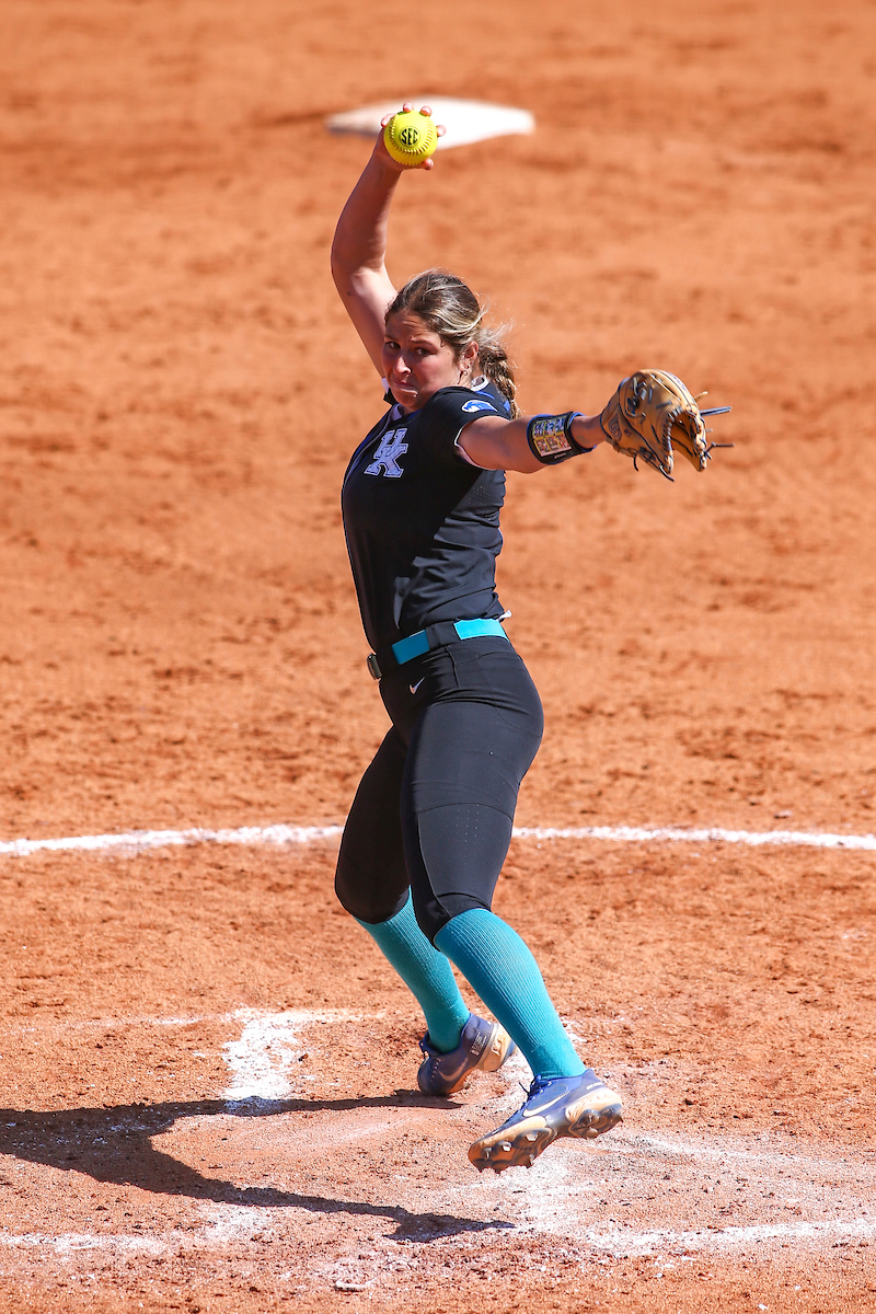 Miranda Stoddard.

Kentucky wins both matches against Dayton.

Photo by Grace Bradley | UK Athletics