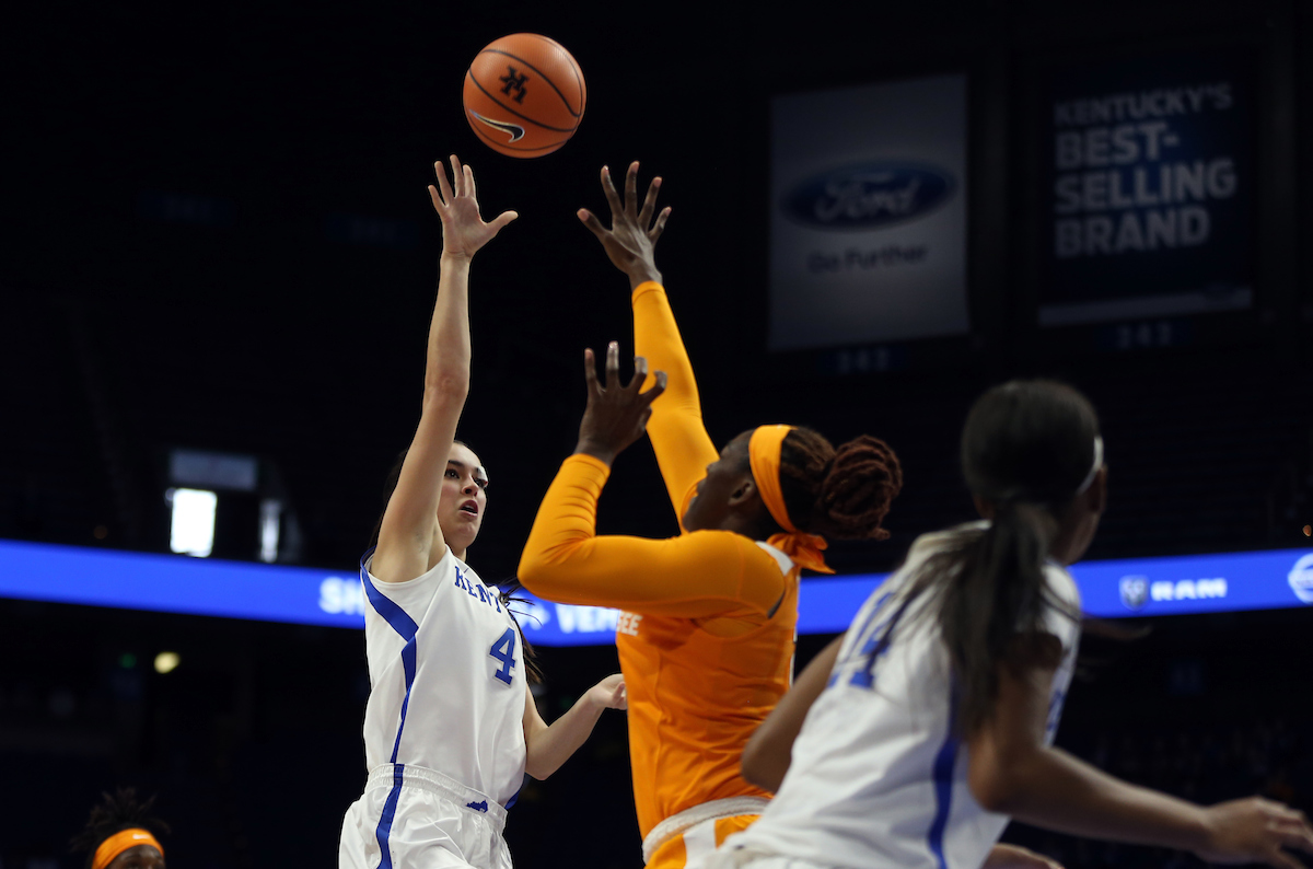 Maci Morris

The University of Kentucky women's basketball team falls to Tennessee on Sunday, December 31, 2017 at Rupp Arena. 

Photo by Britney Howard | UK Athletics