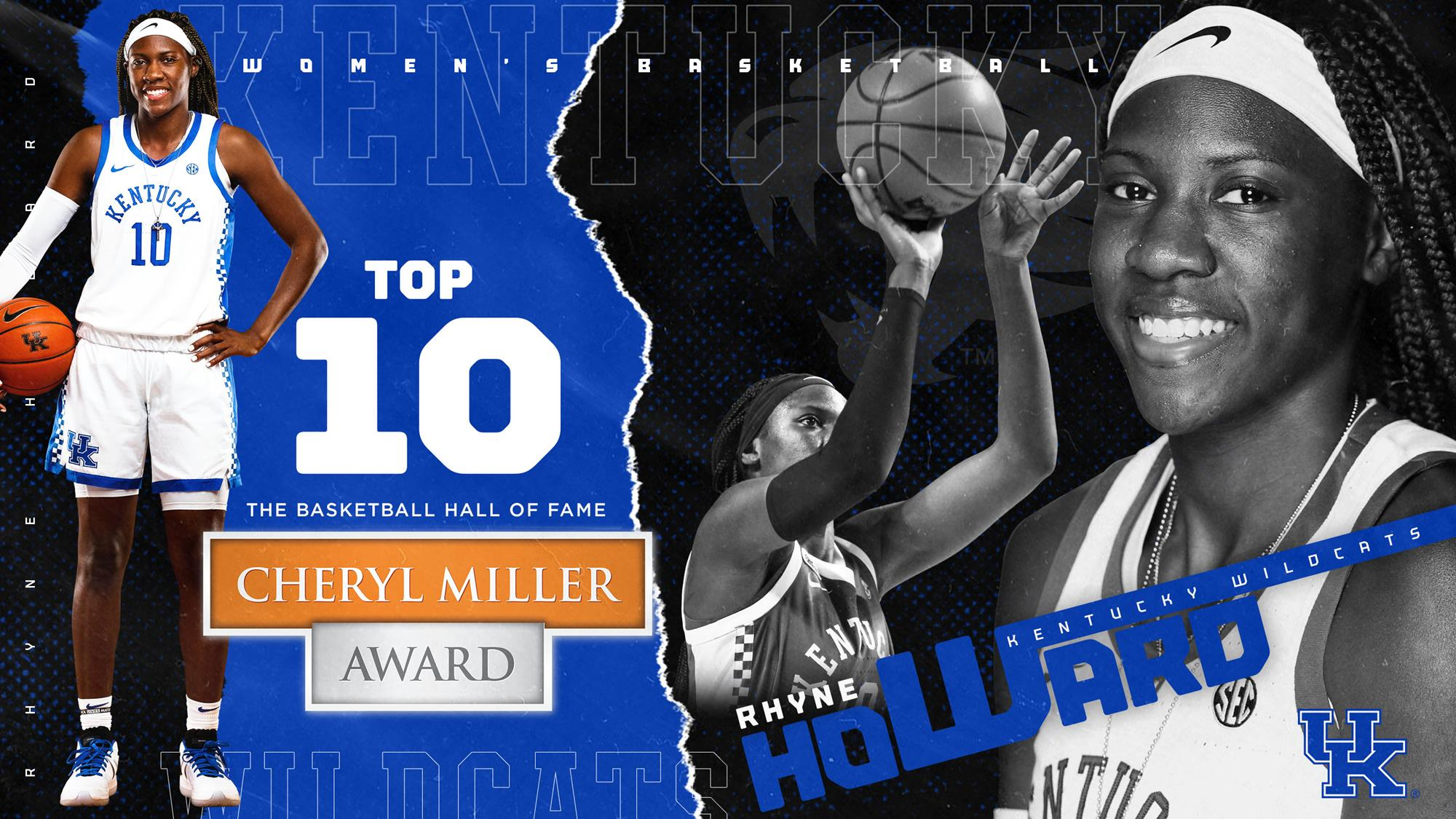 Rhyne Howard on Cheryl Miller Award Top 10 Watch List