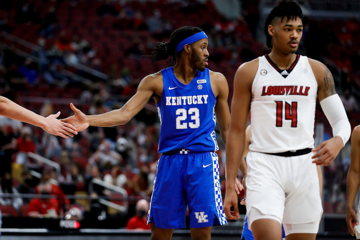Isaiah Jackson.

Kentucky loses to Louisville 62-59.

Photo by Chet White | UK Athletics