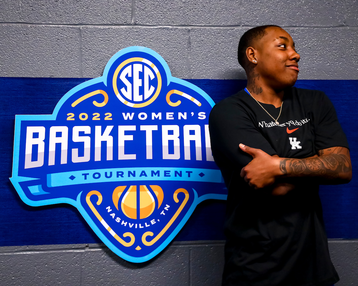 Dre’Una Edwards.

Kentucky shootaround day one for the SEC Tournament.

Photo by Eddie Justice | UK Athletics