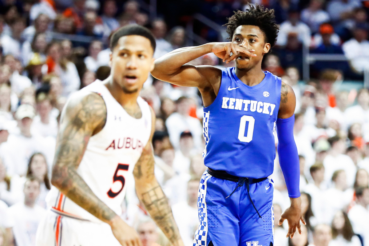 Ashton Hagans.

Kentucky falls to Auburn 75-66.

Photo by Chet White | UK Athletics