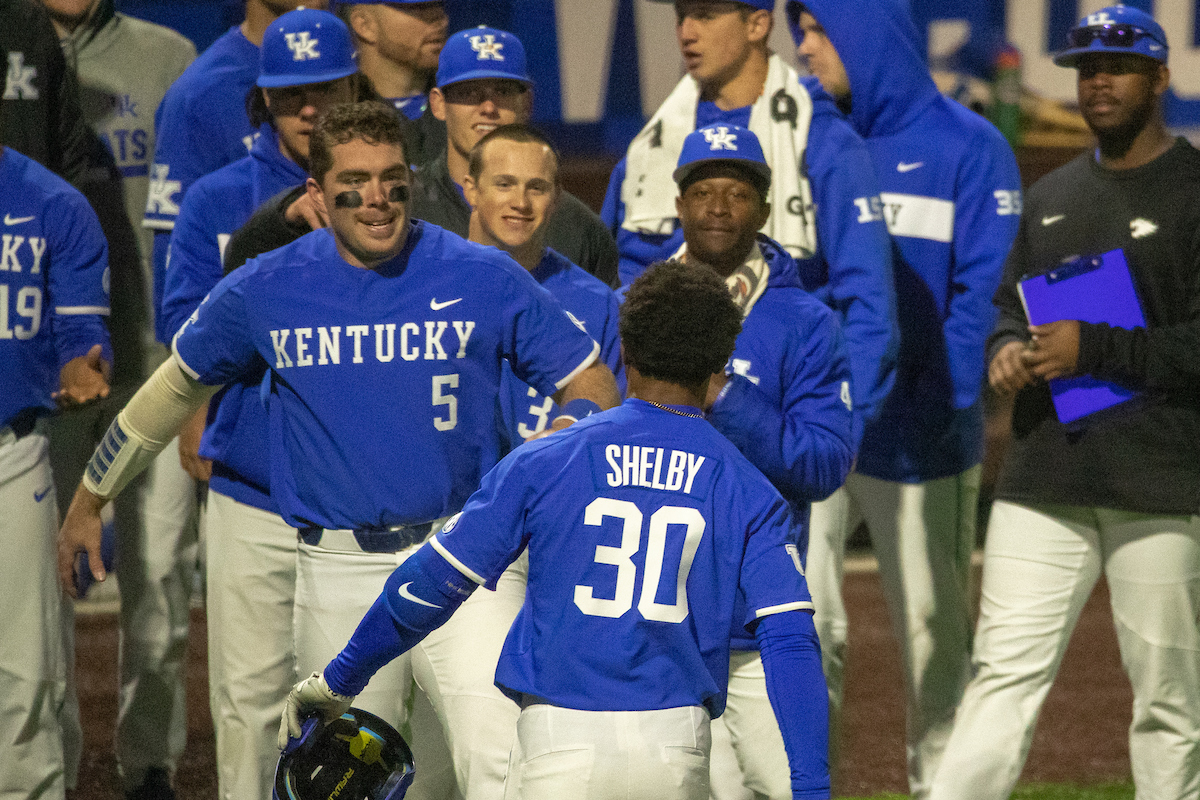 Kentucky Wildcats Jaren Shelby (30)

Kentucky baseball defeats Xavier 16-3.

Photo by Mark Mahan | UK Athletics