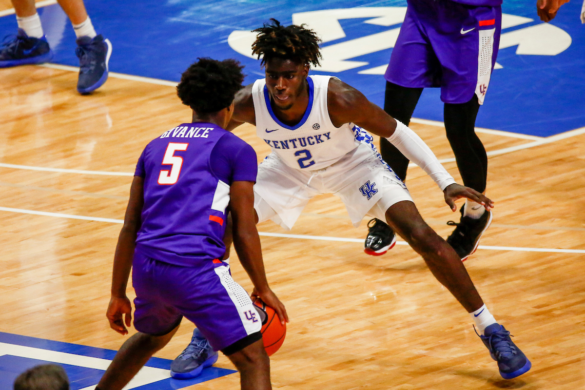 Kahlil Whitney.

UK falls to Evansville 67-64.

Photo by Hannah Phillips | UK Athletics