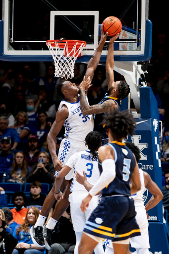 Oscar Tshiebwe.

Kentucky beat Southern 76-64. 

Photos by Chet White | UK Athletics