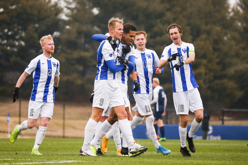 Team.

Kentucky beats Xavier 2-1.

Photo by Grace Bradley | UK Athletics