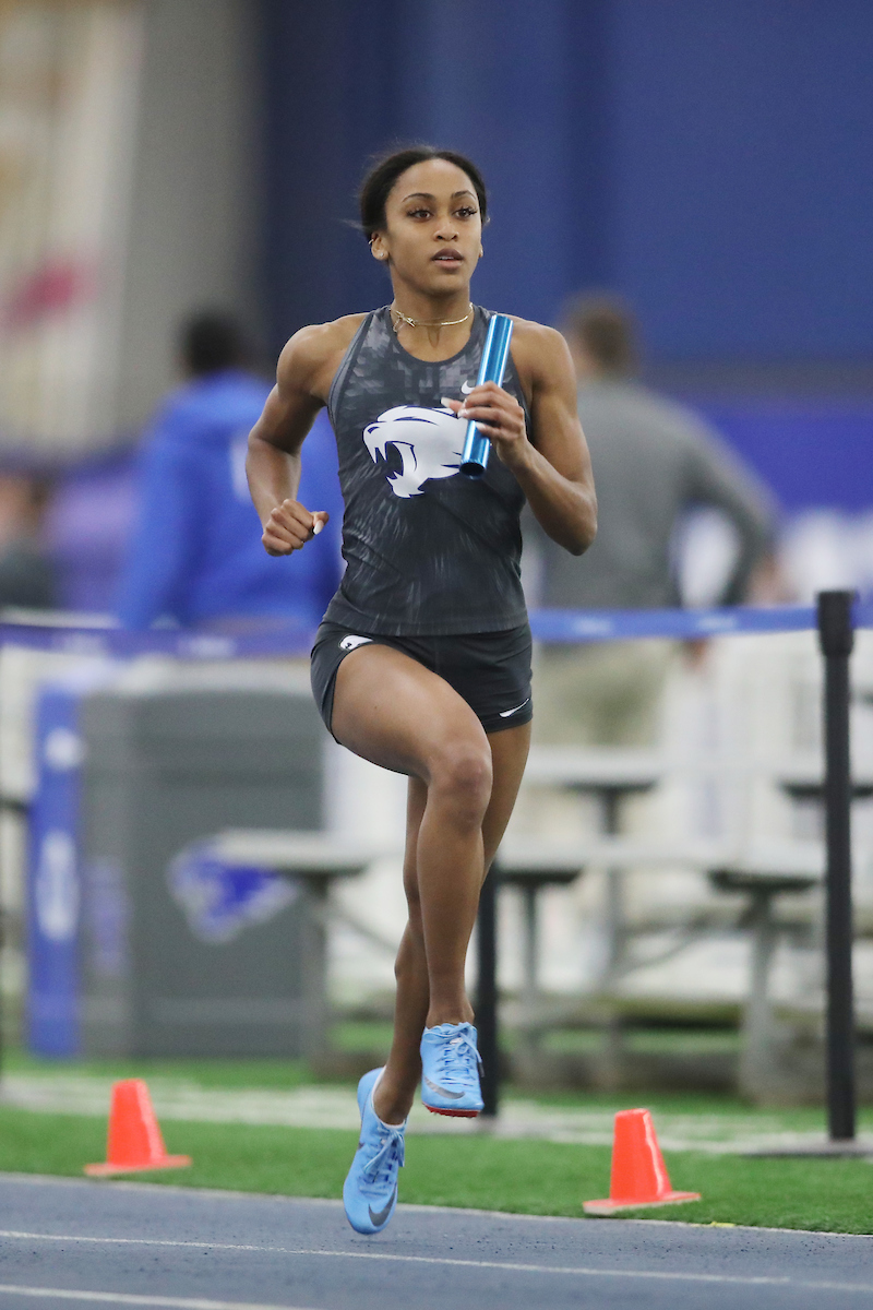 Celera Barnes.

Day One of Jim Greene Invitational.

Photo by Quinn Foster | UK Athletics