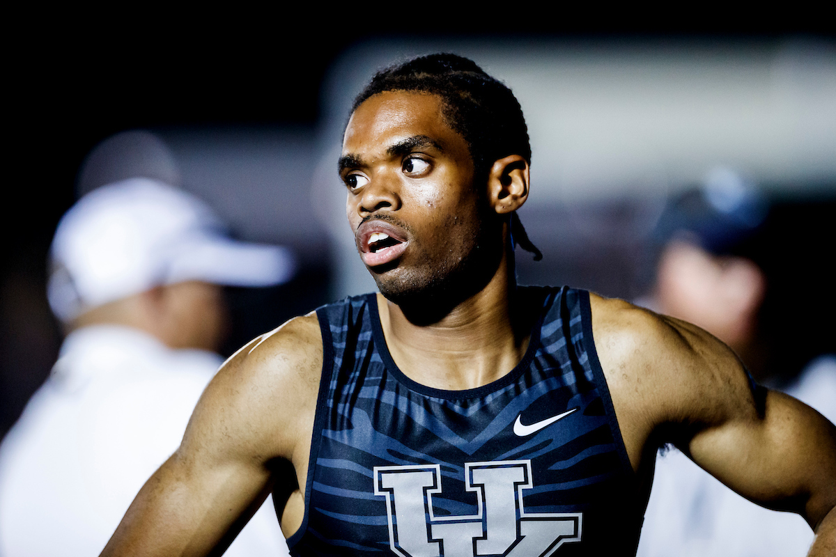 Lance Lang.

SEC Outdoor Track and Field Championships Day 1.

Photo by Elliott Hess | UK Athletics