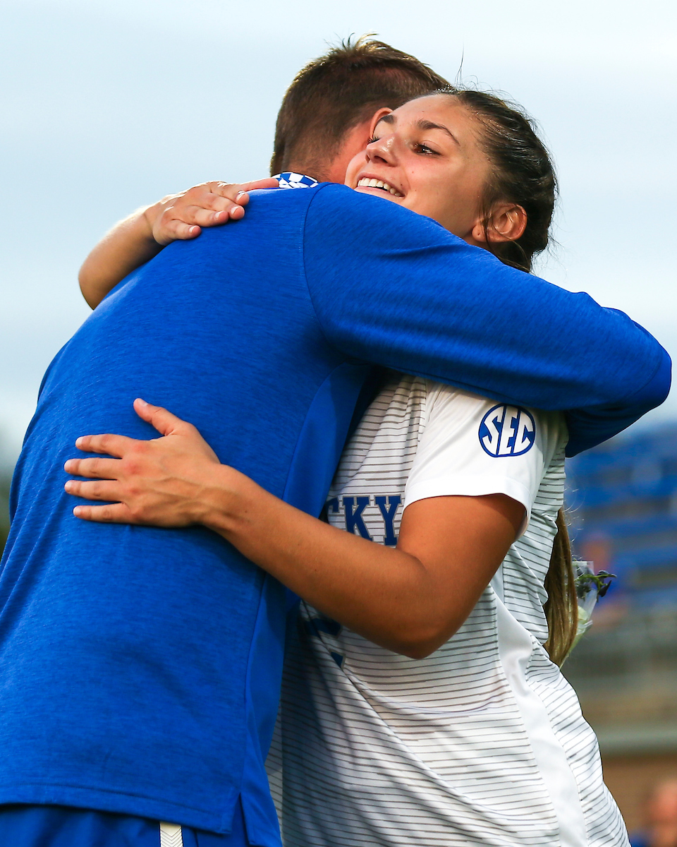 Gretchen Mills.

Women’s Soccer Senior Night.

Photo by Grace Bradley | UK Athletics