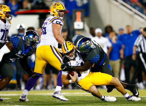 Octavious Oxendine. 

UK beat LSU 42-21.

Photo By Barry Westerman | UK Athletics