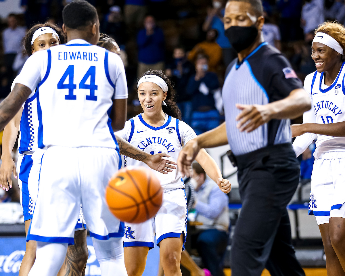 Jada Walker.

Kentucky beats Mississippi State 81-74.

Photo by Eddie Justice | UK Athletics