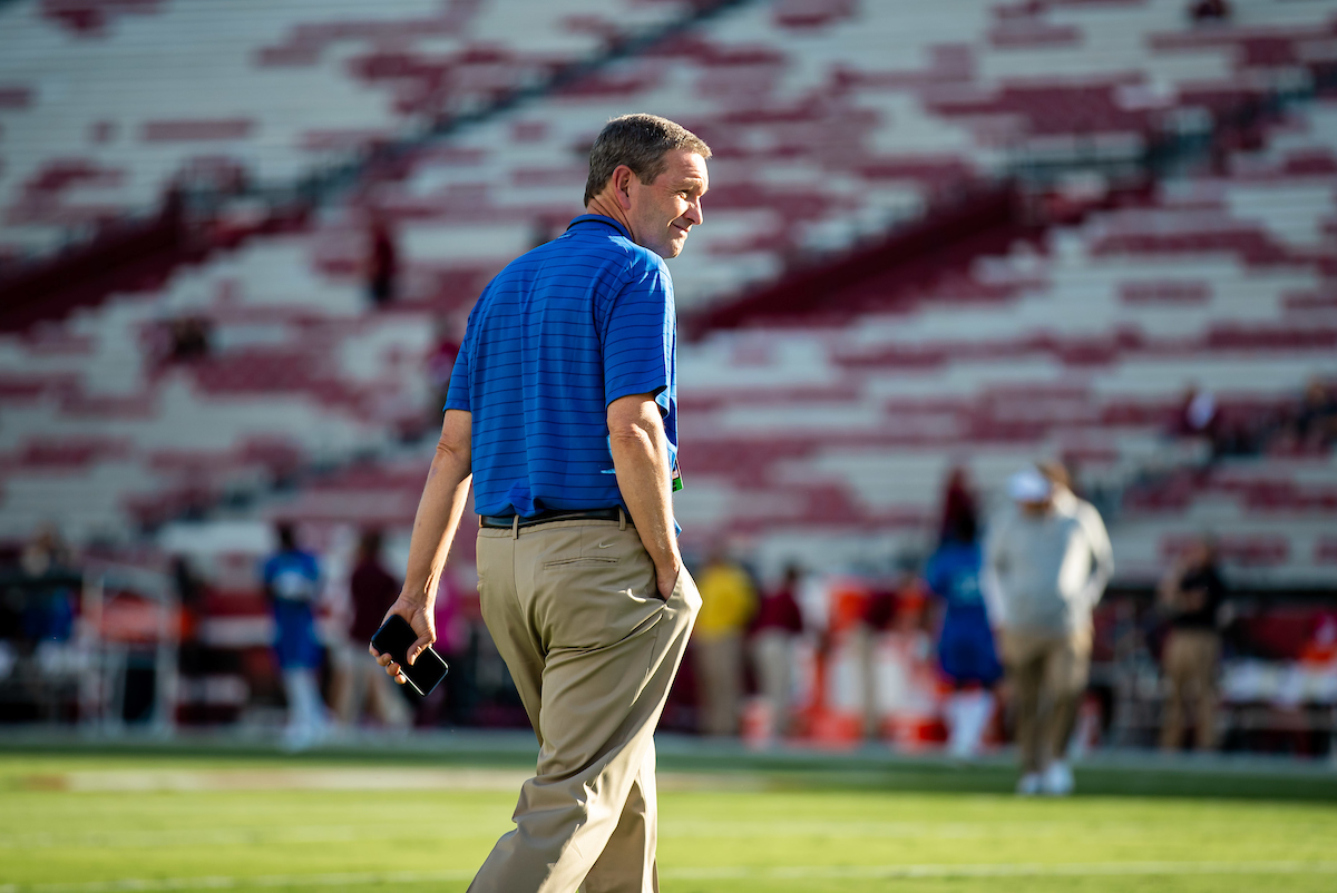 Mitch BarnhartKentucky beats South Carolina, 16-10.Photo by Jacob Noger UK Athletics