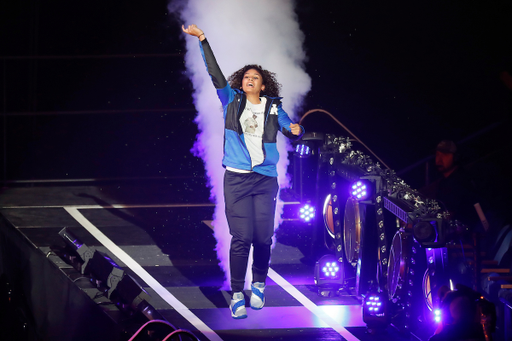 LaShae Halsel.

2018 Big Blue Madness.

Photo by Chet White | UK Athletics