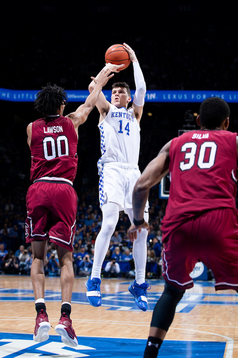 Tyler Herro.

The University of Kentucky men's basketball team beats South Carolina 76-48.

Photo by Chet White| UK Athletics