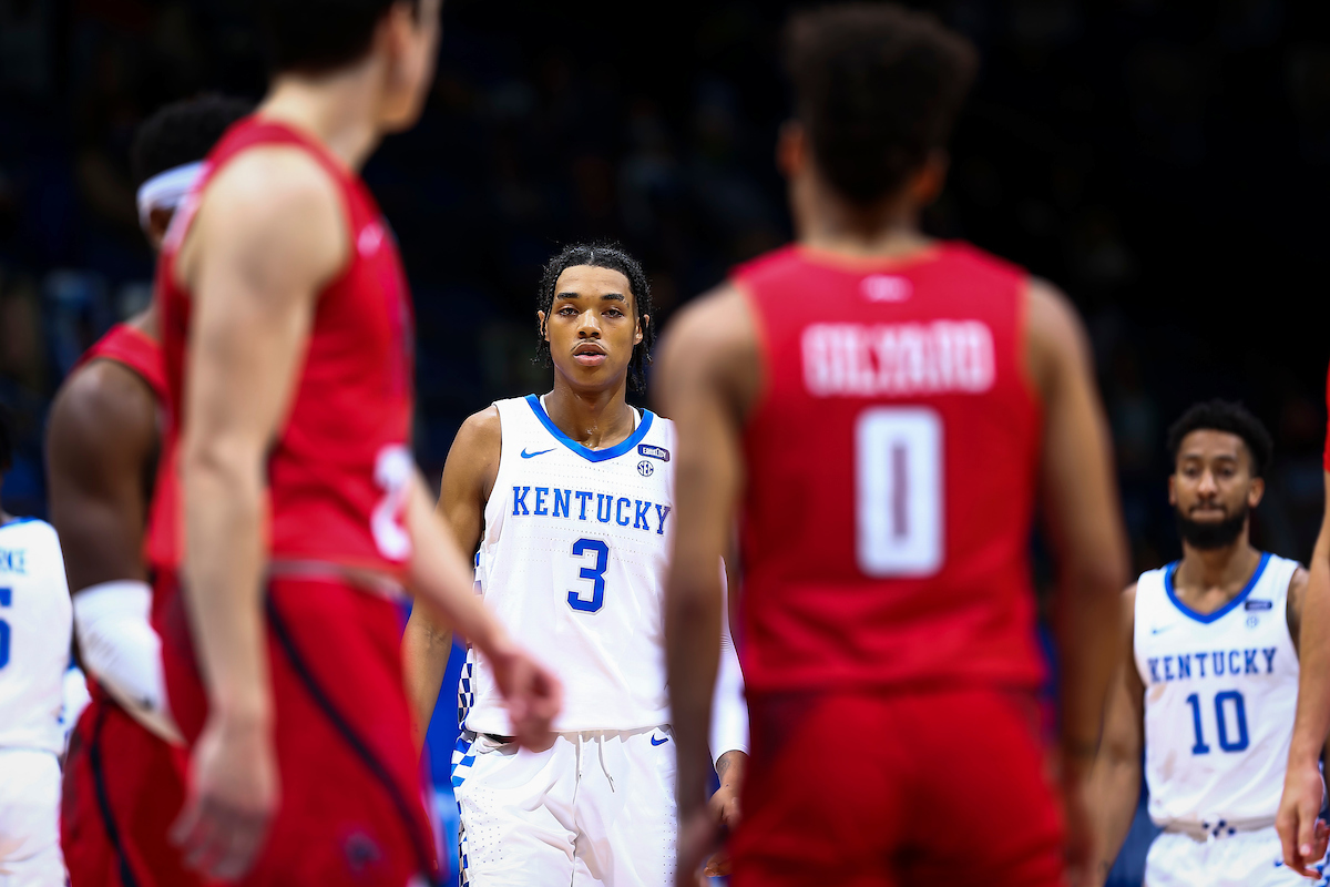 Brandon Boston Jr.

Kentucky falls to Richmond, 76-64.

Photo by Chet White | UK Athletics