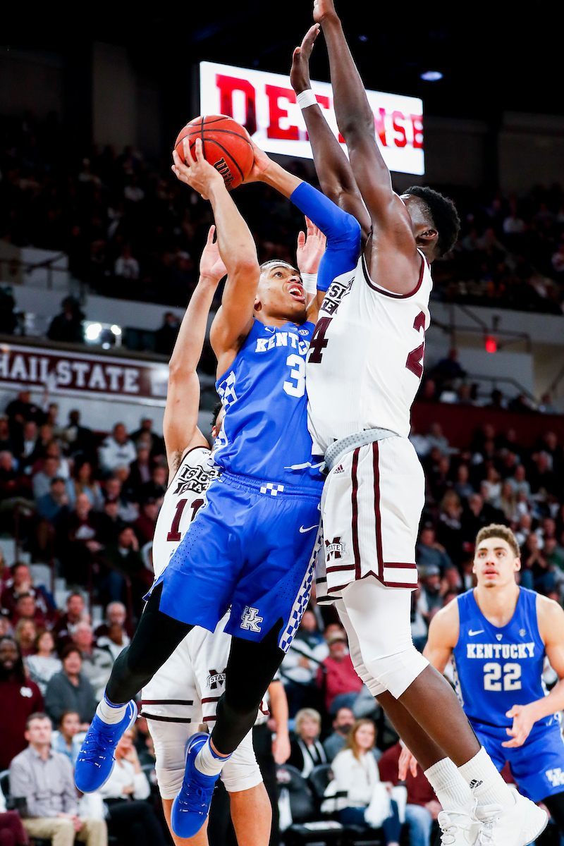 Keldon Johnson.

Kentucky beat Mississippi State 71-67 at Humphrey Coliseum in Starkville, MS.

Photo by Chet White | UK Athletics
