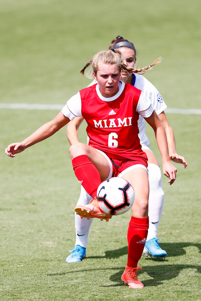 Gina Crosetti.

UK beat Miami (OH) 3-0 on Senior Day.

Photo by Chet White | UK Athletics