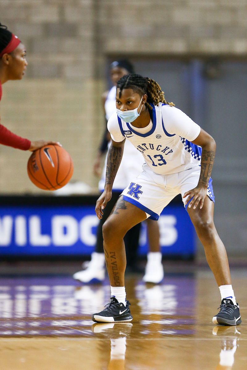 Jazmine Massengill.

Kentucky beats Arkansas 75-64.

Photo by Hannah Phillips | UK Athletics
