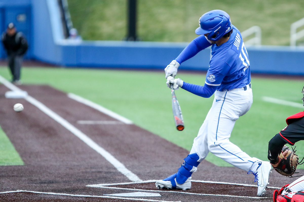 Hunter Jump.

Kentucky loses to Georgia 2-4.

Photo by Sarah Caputi | UK Athletics