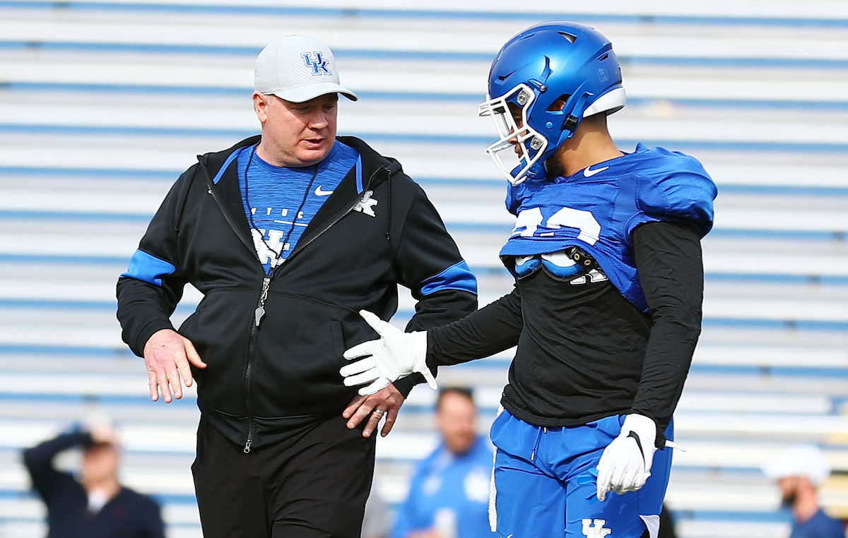 Mark Stoops
Belk Bowl Practice 1

Photo by Britney Howard | Staff