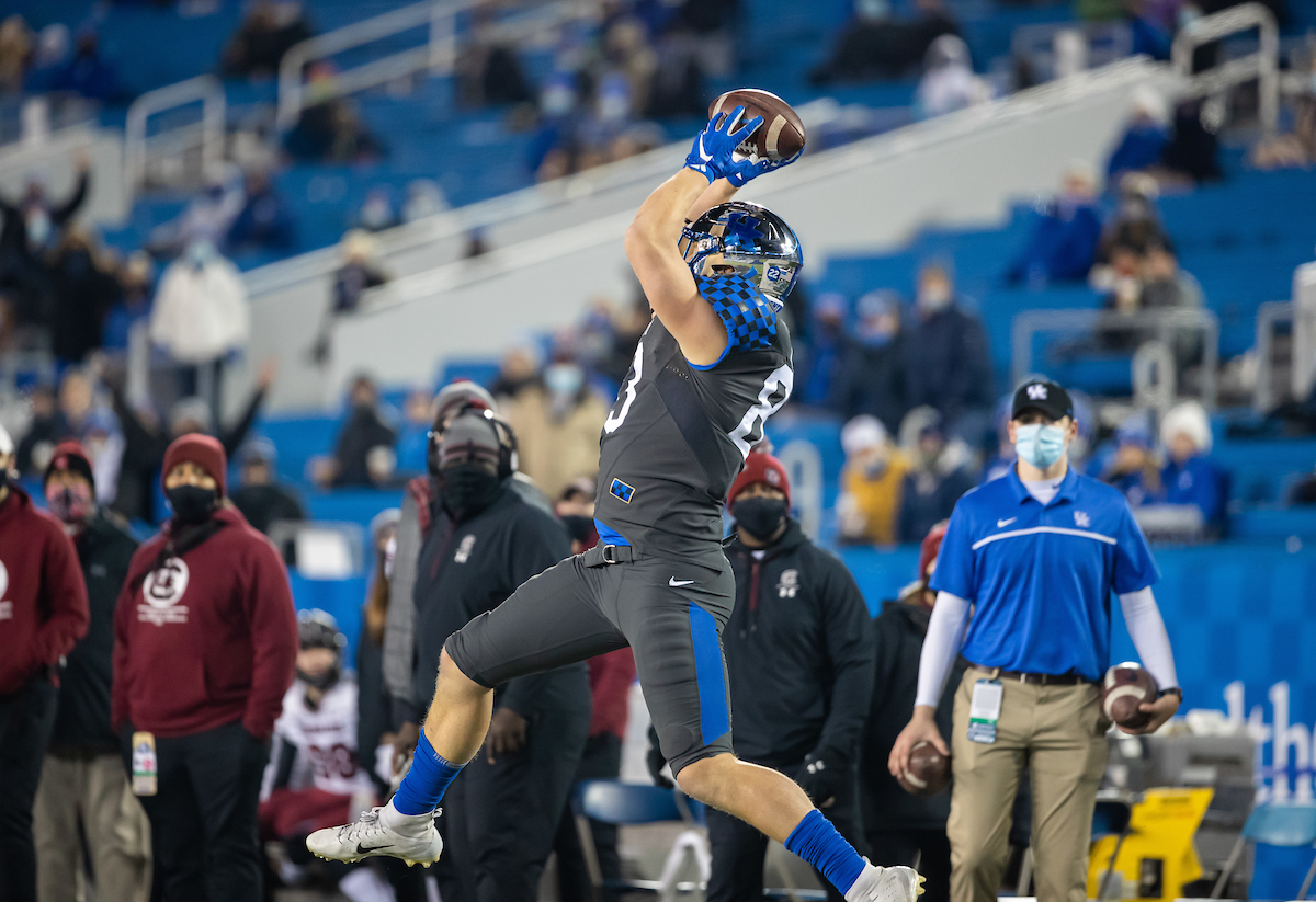 Justin Rigg

Kentucky beats South Carolina, 41-18.

Photo by Jacob Noger | UK Football