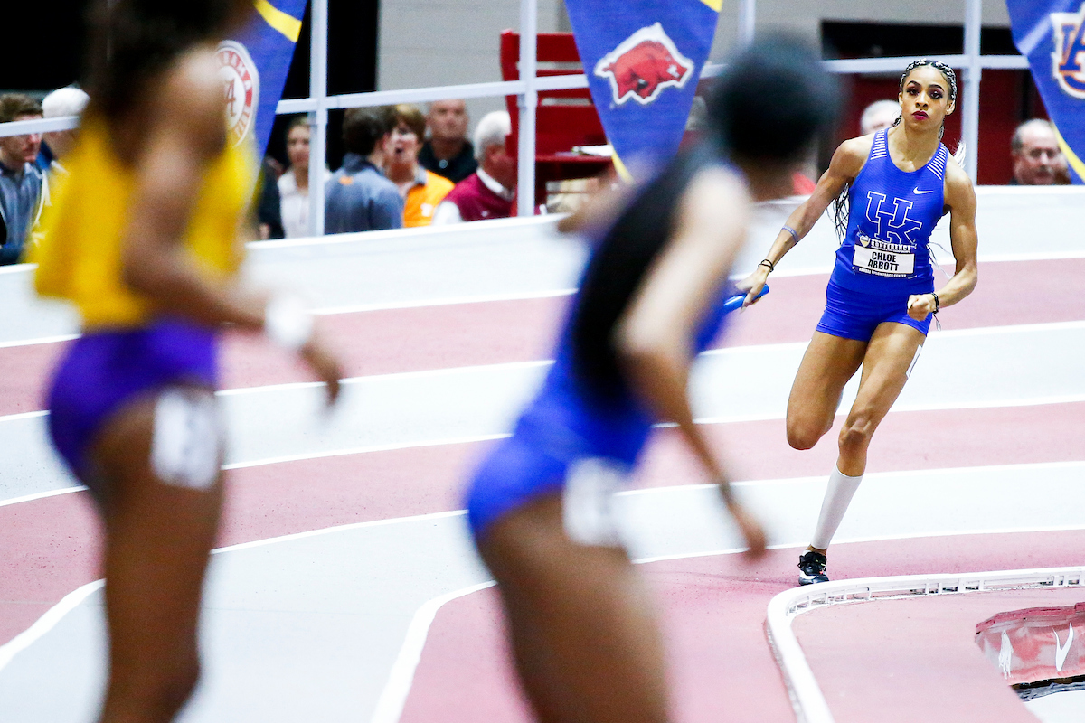 Chloe Abbott.

Day two of the 2019 SEC Indoor Track and Field Championships.

Photo by Chet White | UK Athletics