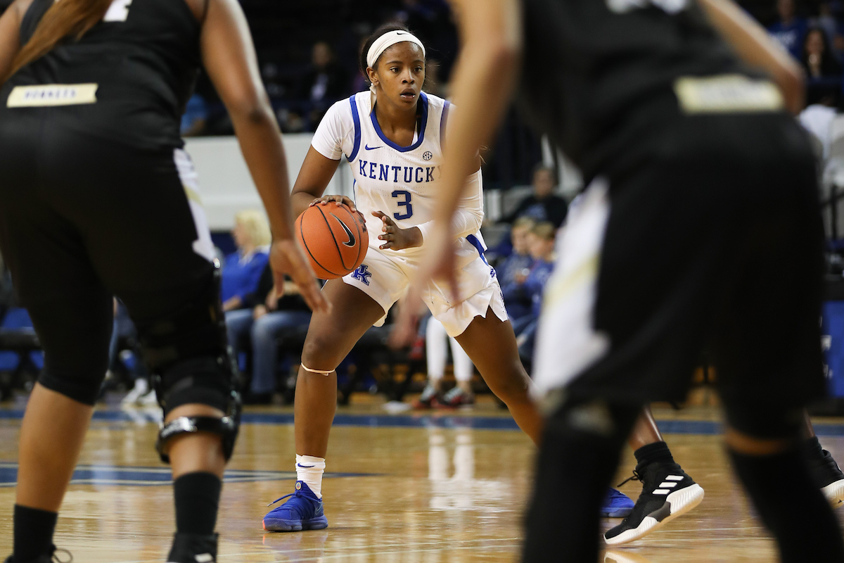 Keke McKinney

UK Women's Basketball beats Alabama State on Wednesday, November 7, 2018 .

Photo by Eddie Justice  | UK Athletics