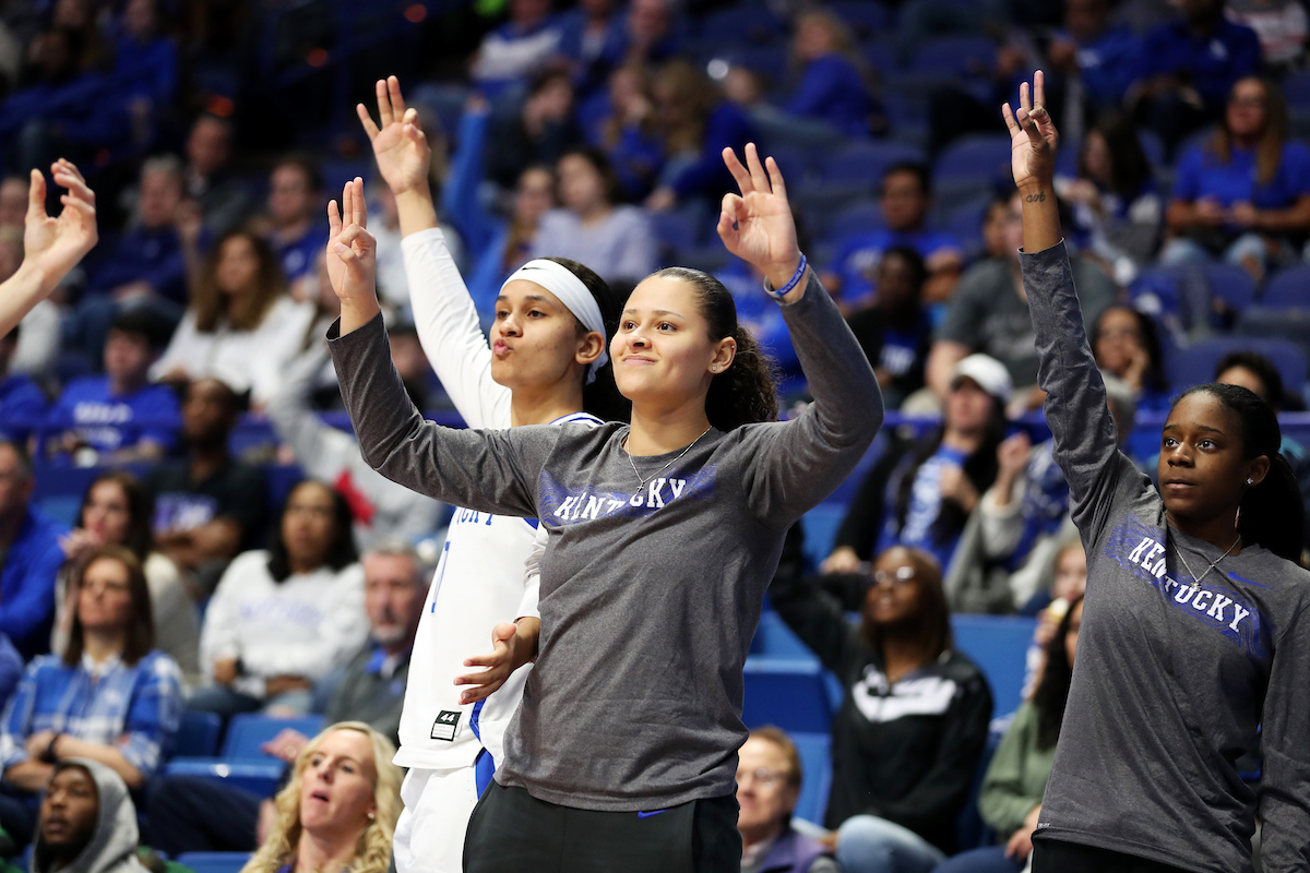 Sabrina Haines 

The UK Women's Basketball team beat Florida 62-51. 

Photo by Britney Howard | UK Athletics