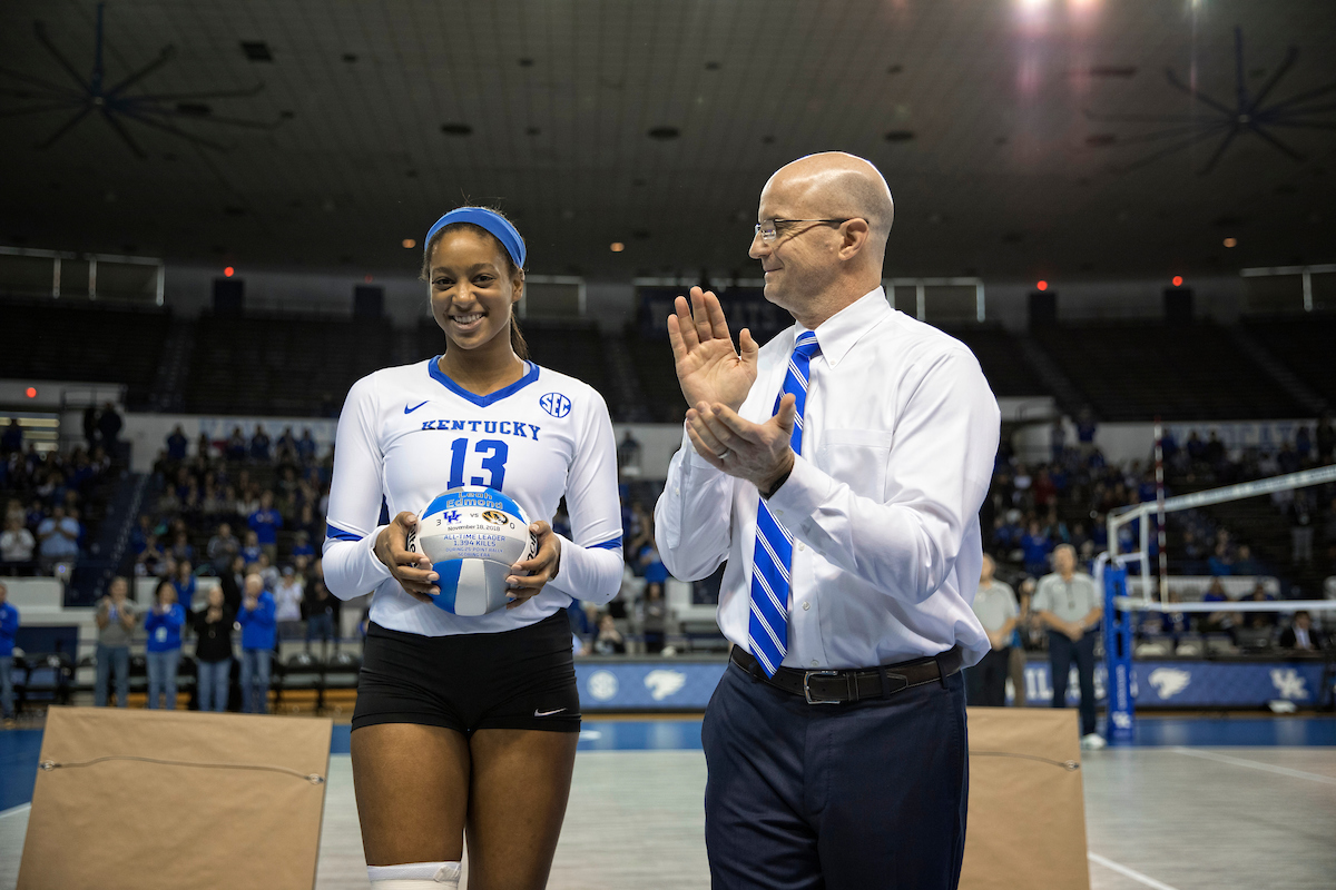 as Kentucky played Auburn on November 24, 2018.  Photo by Mark Cornelison | UKphoto