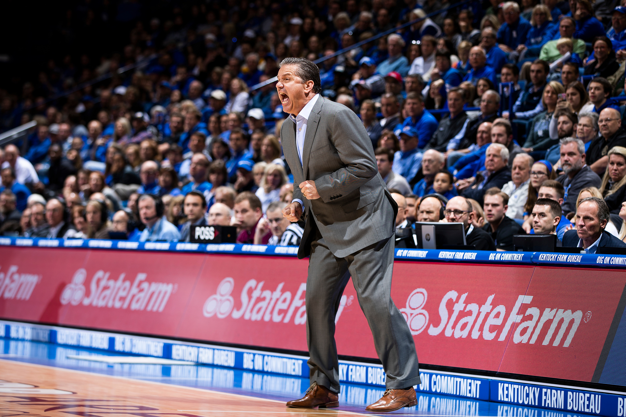 John Calipari

Men's basketball beat SIU 71-59.

Photo by Chet White | UK Athletics
